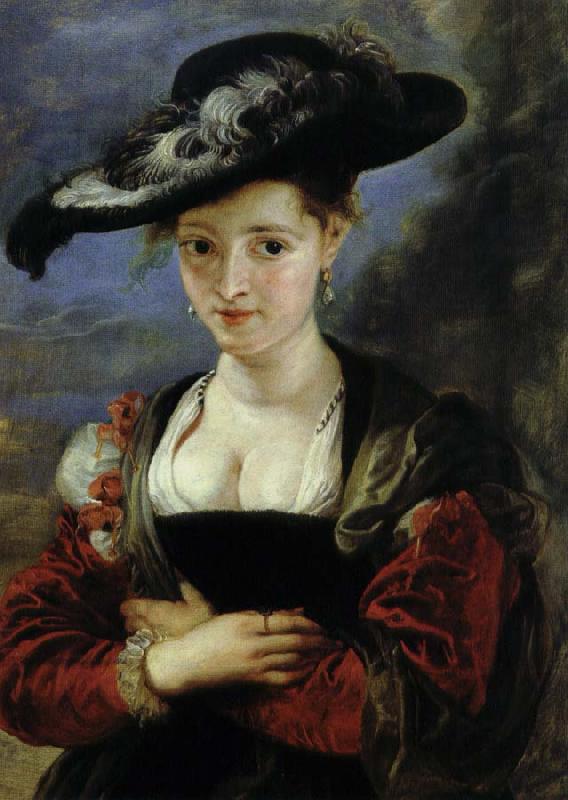 Peter Paul Rubens halmhatten oil painting picture